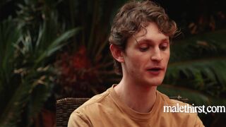 Christian Wilde & Garrett Kinsley share a prison buddy for a wild bareback threesome