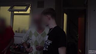 Owen Banks and Alexis Scott get raw and wild on a stranger's bed