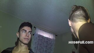 Alfonso Osnaya, Cole Church, Matt Morrison & Phoenix Leo dominate and breed their way to a wild group sex orgy