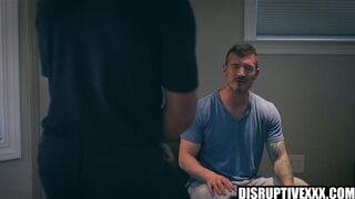 Derek Kage brutally assfucked & facefucked by hot producer with rough bareback sex