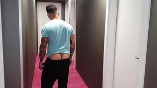 Freddy Salvador & Diego Sphynx take it hard in a wild bareback anal session with deep kissing and deepthroating
