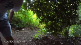 Wild Latino teens breeding & throat-fucking in public like wild animals