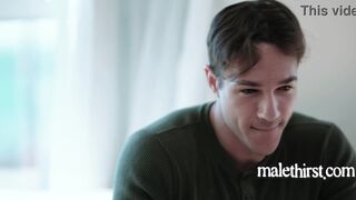 Jayden Marcos & Davin Strong dominate a twink with their massive cocks