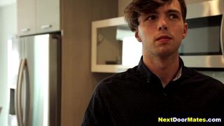 Paul Canon's boyfriend bangs him raw while peeping on his ass - 1 image