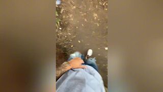 Jhulian Moura & Novin Carioca explore each other's bodies in wild woods encounter