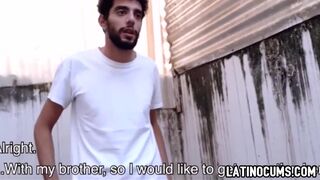 Agustin and his Latino buddies share a young boy's tight ass in a steamy threesome