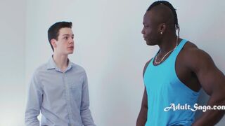 Watch Harrison Feels & Texas Twink share a raw, mutual jerk off before a hard-on - 1 image