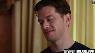 Watch Johnny Donovan, Jayden Marcos & Jack Valor take turns rimming & barebacking in wild frat house threesome frenzy!