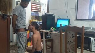 Watch Junior Delao & Degressivo take their hot coworker in public for a wild ride