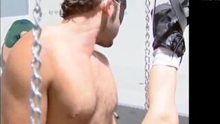 Nasty party orgy with bareback facial for every twink in sight!