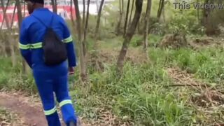 Luccas Melo and The Hunter's bareback anal action on the wall - fetish porn