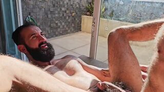 Eli Barcellos & Kostya Kazenny's steamy kitchen sexcapades with hairy armpits, uncensored, and wild deep