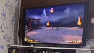 Chubby Guy Fernando Devil pounds skinny Alison Delanjelo & Downtown Boi bareback with his fat cock - 1 image