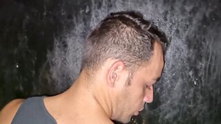Jean Lobo and Socyal Sem Camisa get wild in the glory hole with raw, bareback sex and anal orgasms