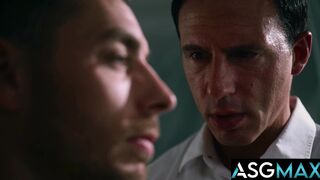 Carter Woods dominates Reese Rideout's tight ass with kinky bareback domination