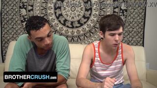 Step bro's big cock fills tight ass of Dakota Lovell & creampies her bareback