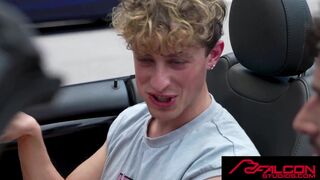 Kane Fox's hairy snatch stretches out Cody Seiya's tattooed ass