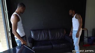 Debonair Xxx & Phoenix Xxx take on Tru Xxx's huge black cock in a wild ride