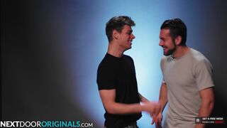 Dante Colle & Michael Del Ray go wild in hot bareback action - NextDoorstudios