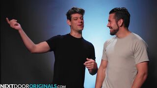 Dante Colle & Michael Del Ray go wild in hot bareback action - NextDoorstudios