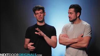 Dante Colle & Michael Del Ray go wild in hot bareback action - NextDoorstudios