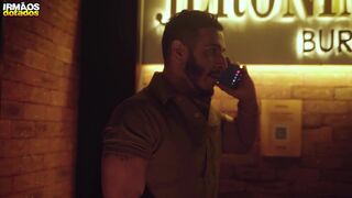 Stepdad RickNeker and Donato Ramon's first anal adventure - stepdad goes wild with long muscular cock and stepdaughter goes bareback