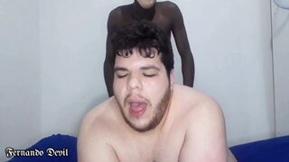 Putao2024, Bob Willian, and Fernando Devil take on a massive black cock in wild anal compilation