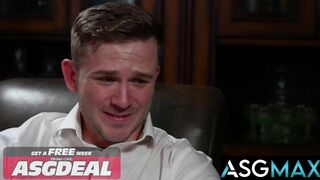 Watch Justin Dajock & Andrew Delta get their big dicks bareback in a wild raw fuckfest next door!