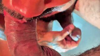 Felipe Nuru's well-endowed black stud enters the massage room for a hot, muscular rubdown