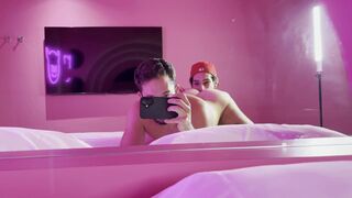 Felipe and Wantonboy explore each other's wild bareback desires in steamy shower session