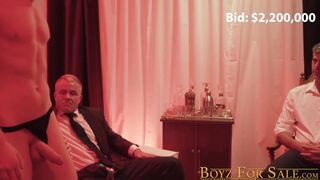 Mature babes Bishop Angus, Cole Blue, and President Oaks take young studs on wild bareback ride in HD