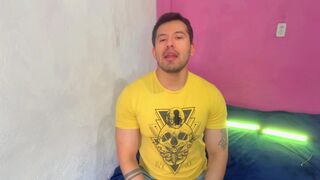 Watch as a well-endowed jackal seduces car salesmen with his 19.5 inch monster cock! - 2 image