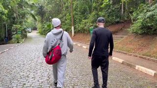 Maloka & Euerickdiaz get wild with personal trainer in public park