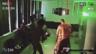 Luan, Raphael Habbib, Highlander foster, The Hunter Black, and John Black in a wild carnival orgy with bareback bareback