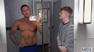 Zilv Gudel's tight ass drilled deep before taking a hard pounding in doggystyle