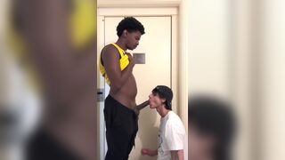 Vega Triplex & Ricardo Grande share a steamy bromance with a huge black cock