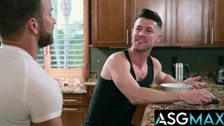 Bruce Jones & Matty West take their first bareback pounding from an incel with no mercy