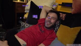 Watch Owen Banks & Mason French take on a BBC & get their hairy assholes drilled in rough threesome action