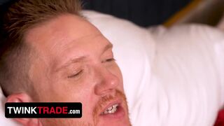 Oliver Carte & his friends take on a group of teen sluts with a bareback monster cock