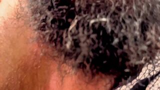 Leo Alfredo and Felipe Nuru share a hot load of milk on their white friend's belly after a wild anal fisting session