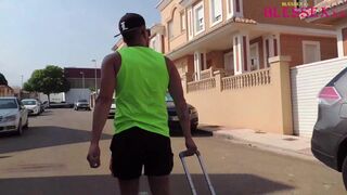 Dany Boss & Magic Javi's homemade bareback sex tape - Dany Boss goes wild with Magic Javi