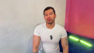 My college BFF's dad nails me hard while I watch - a wild bareback adventure!