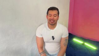 My college BFF's dad nails me hard while I watch - a wild bareback adventure!