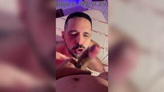 My friend's brother Pedro Matiazi dominates me with his massive cock in POV - 10 image