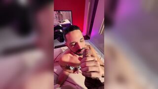 My friend's brother Pedro Matiazi dominates me with his massive cock in POV - 13 image