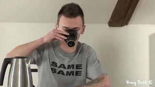 Watch these young twinks go wild and wild with bareback bareback sex! - 1 image