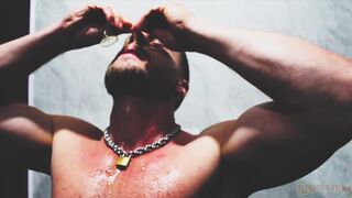 Drills & Barebacks mercilessly drill muscular boy on boy's ass and cock with toys - 3 image