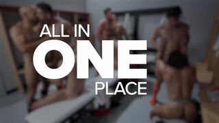 Hot babe gets double stuffed by Hazel Hoffman & Sean Xavier in a raw morning threesome - 1 image