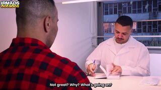 Watch Ricardo Sparta & Patricktavares dominate and bang their young asses at the doctor's office - 2 image