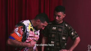 Yoel Veneco & his pal, Douglas Machado, take on Profanus Barber's BBC in Episode 3 of twice the lust! - 1 image